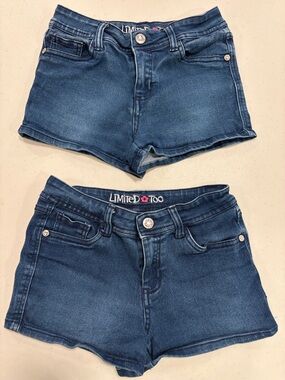 2 Pairs Girls Shorts